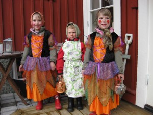 Påskkärringar på Tallbacken...