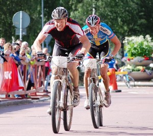 Spurt i CykelVasan 09